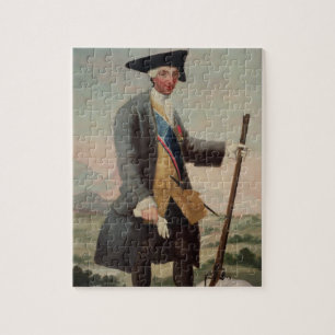 Göra till kung Charles III (1716-88) som en Pussel