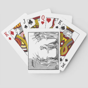 Göra till kung det Charlemagne (742-814) hälerit Casinokort