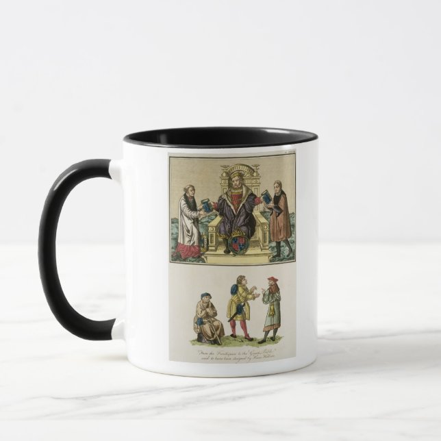 Göra till kung Henry VIII (1491-1547) från Mugg (Vänster)