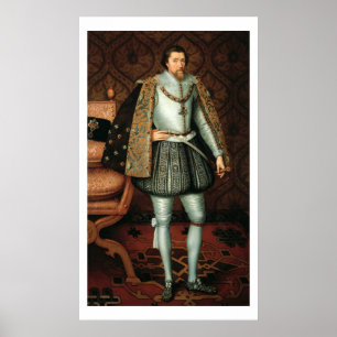 Göra till kung James mig av England (1566-1625) Poster