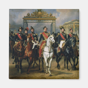 Göra till kung Louis-Philippe (1773-1850) av Magnet