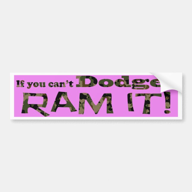 Göra undanflykter det, ramma det, ljust - rosor bildekal (Framsidan)