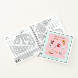 Göra Utensils Blockerar anteckningsbok för recept