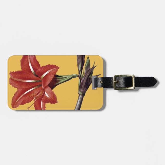 Görad randig Amaryllis Bagagebricka (Horisontell Framsida)