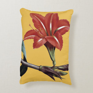 Görad randig Amaryllis Prydnadskudde