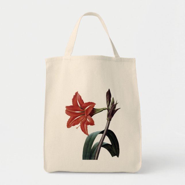 Görad randig Amaryllis Tygkasse (Framsidan)