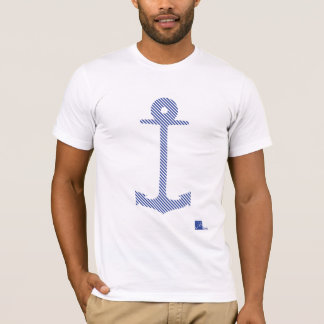 Görad randig Breton ankrar utslagsplatsen T-shirt