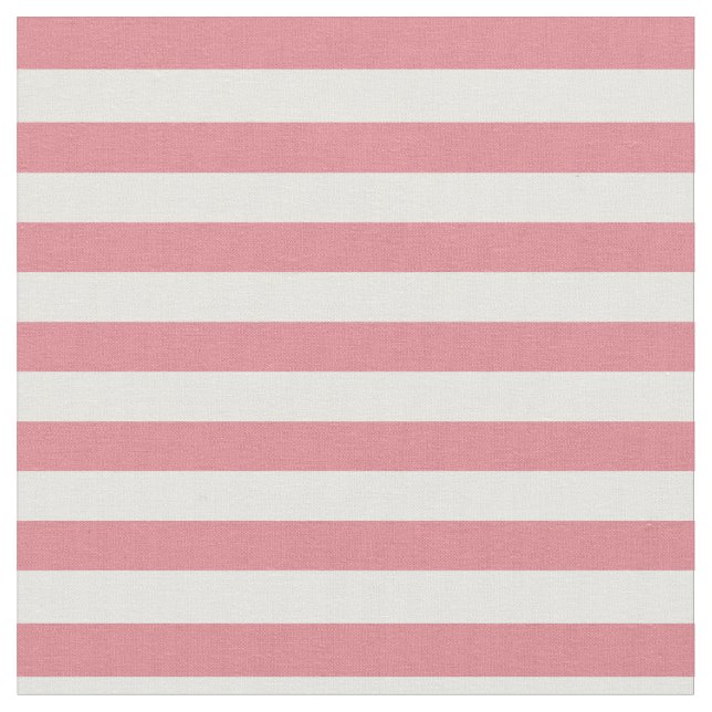 Görade randig jordgubberosor & vit tyg (Närbild)