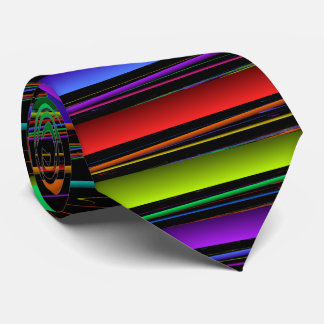 Görade randig primära färger slips