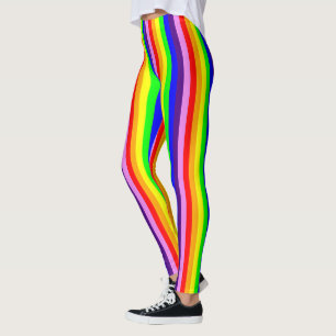 Görar randig den vertikala smalan för leggings