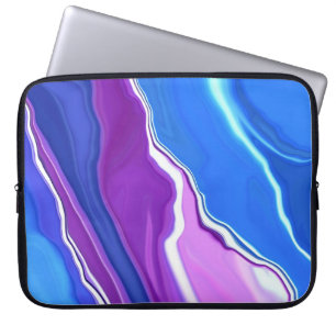 "Görar sammandrag blåklockor" laptop sleeve