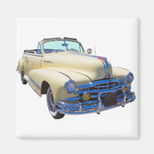 Görar strimmig Pontiac silver 1948 den konvertibl Magnet
