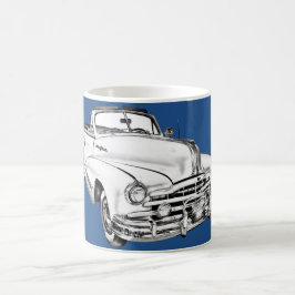 Görar strimmig Pontiac silver 1948 Kaffemugg
