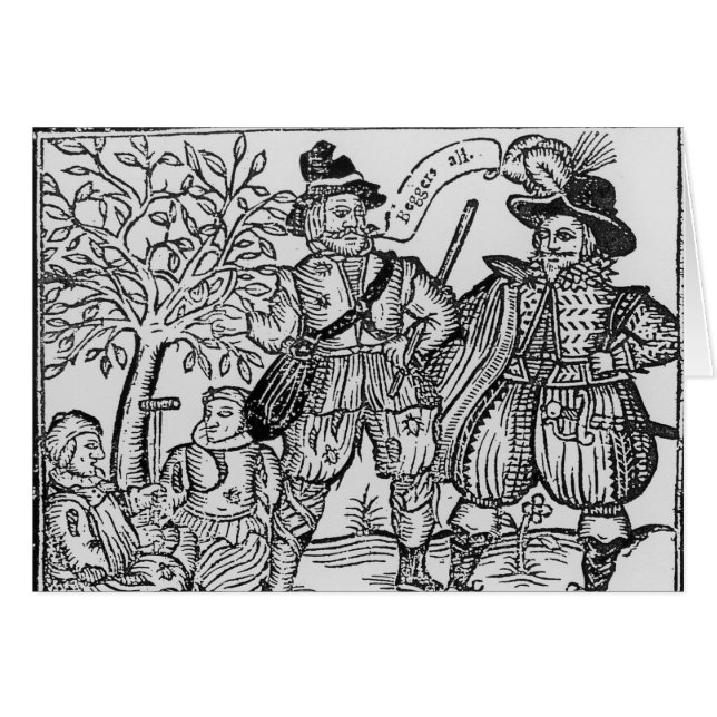 Görar till tiggare alla hälsningskort (Framsidan Horizontal)