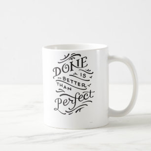 göras bättre än den svartvita perfekta muggen - kaffemugg