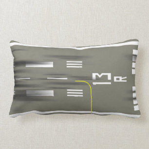 Görat klar för att landa landningsbanan kudde, J Lumbarkudde