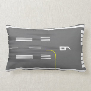 Görat klar för att landa landningsbanan kudde, lumbarkudde