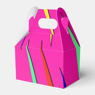 Görat randig neon boxas presentaskar