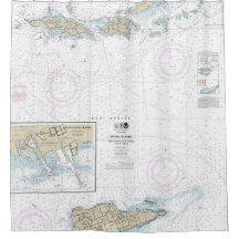 Gorda till St Thomas och St Croix Nautical Chart