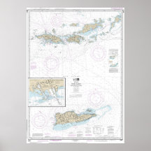 Gorda till St Thomas och St Croix Nautical Chart