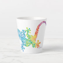 Gordie the Gecko Latte Mugg