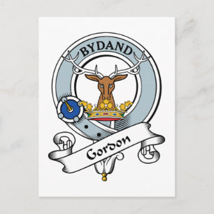 Gordon Clan-märke Vykort