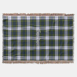 Gordon Dress Tartan Play Anpassningsbar Throw Blan Filt