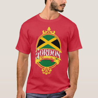 Gordon Family Jamaica Flagga T Shirt
