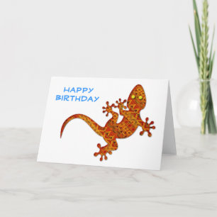 Gordon Gecko Birthday Kort
