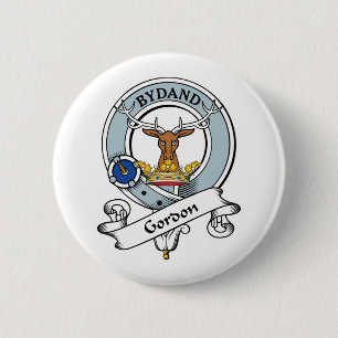 Gordon klanemblem knapp