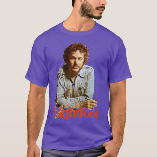 Gordon Lightfoot Retro läste min mind Tribute T Shirt