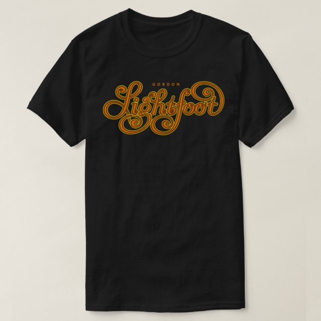 Gordon Lightfoot Tribute Classic T-Shirt (Design framsida)