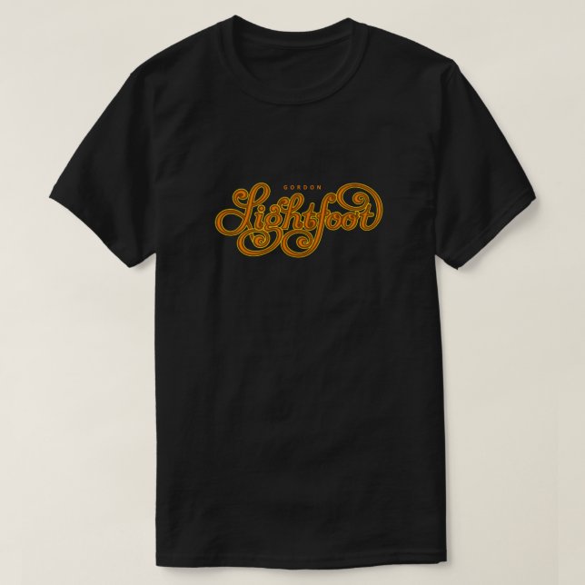 Gordon Lightfoot Tribute Classic T-Shirt (Design framsida)