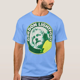 Gordon Lightfoot Vintage 70s Tour Stil T Shirt
