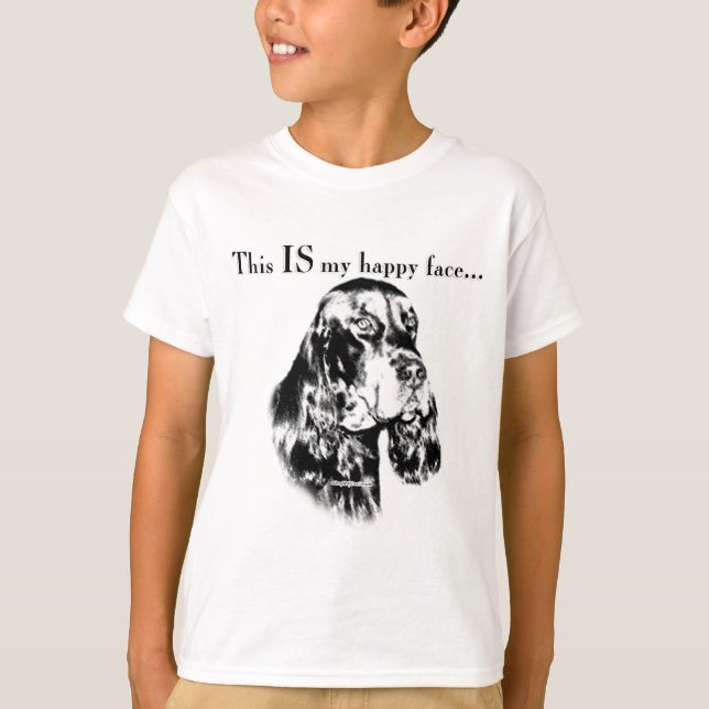 Gordon Lycklig Ansikte T Shirt (Framsida)