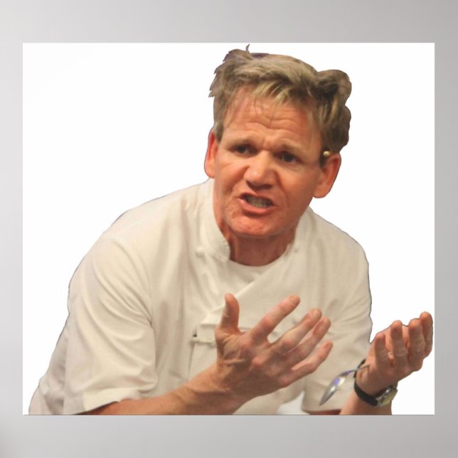 Gordon Ramsay Poster (Framsidan)