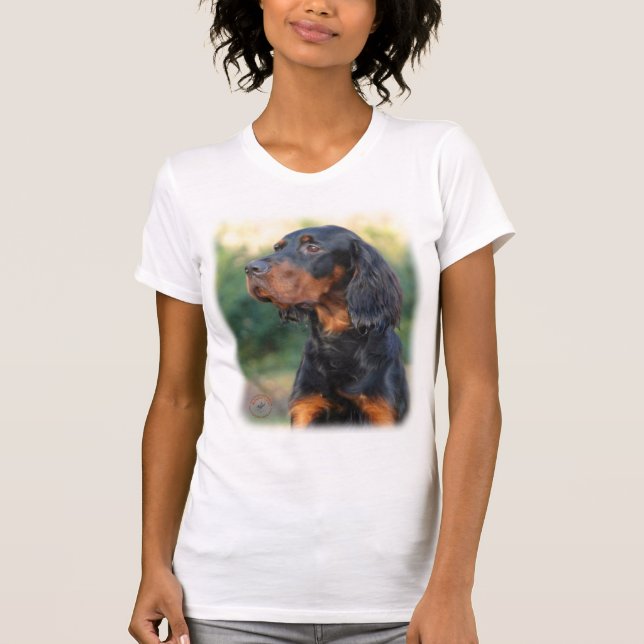 Gordon Setter 9Y109D-021 Tee Shirt (Framsida)