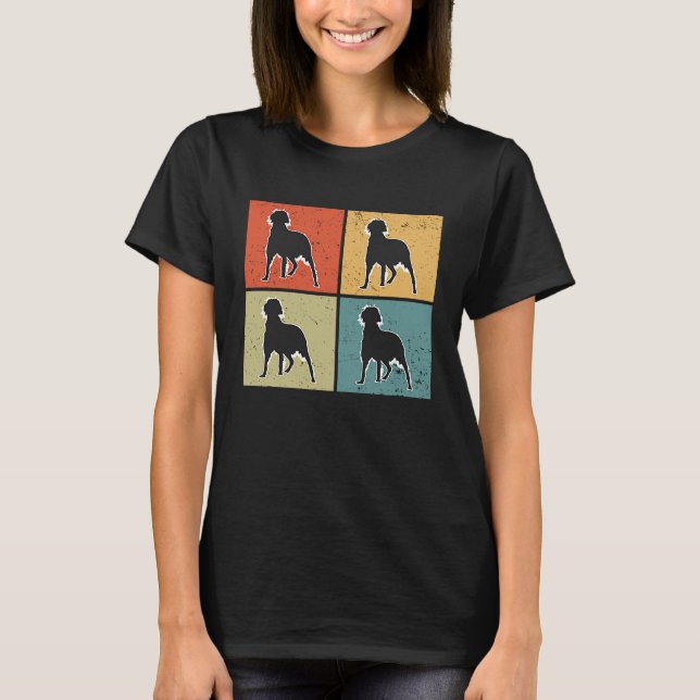 Gordon Setter Antik  2 T Shirt (Framsida)