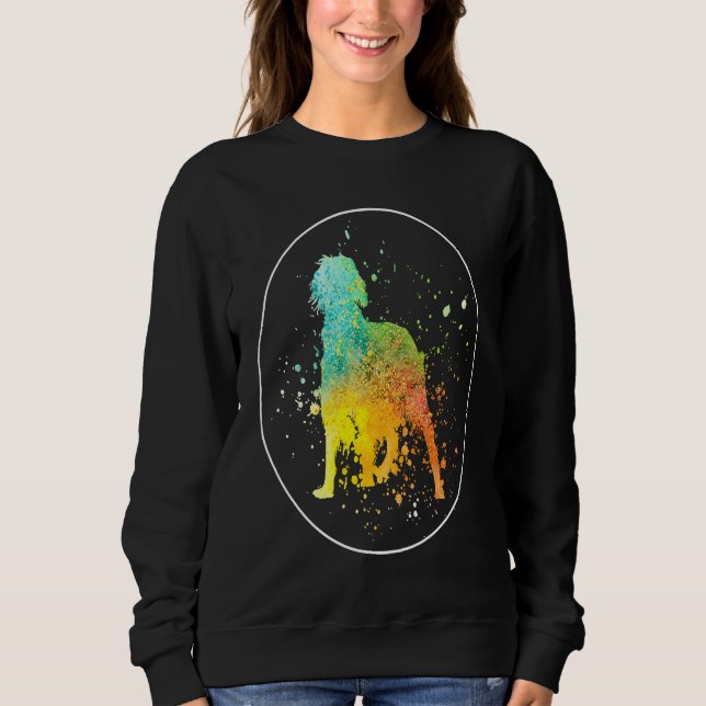 Gordon Setter Antik T Shirt (Framsida)