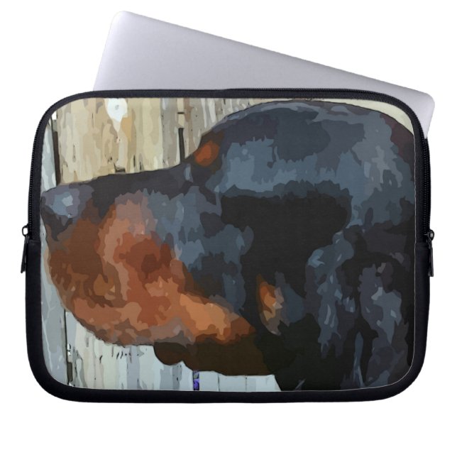 Gordon Setter Bärbar dator Laptop Sleeve (Framsidan)
