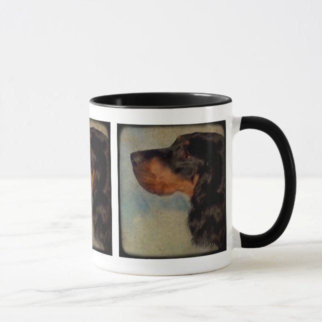 Gordon Setter Ceramic Mugg (Höger)