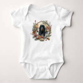 Gordon Setter Christmas Joy – Seasonal Dog Art T Shirt