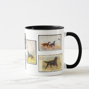 Gordon Setter Cigaretthandels Kort Keramiskt Mugg