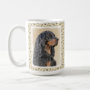 Gordon Setter - Cute Original Hund Art Kaffemugg