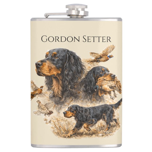 Gordon Setter Fickplunta (Framsidan)