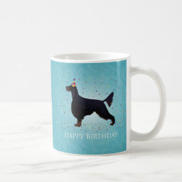 Gordon Setter Grattis på födelsedagen Design Kaffemugg