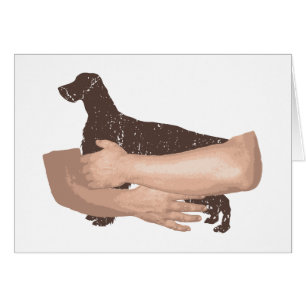 Gordon Setter Hälsningskort