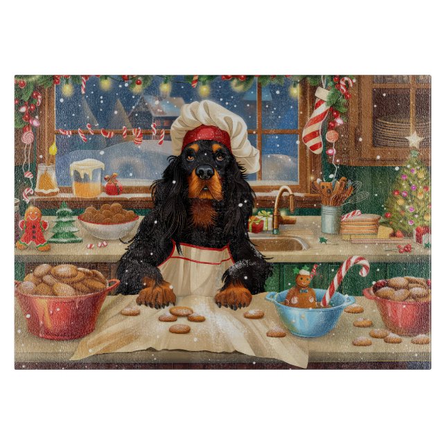 Gordon Setter Helgdag Baking: God jul (Framsidan)
