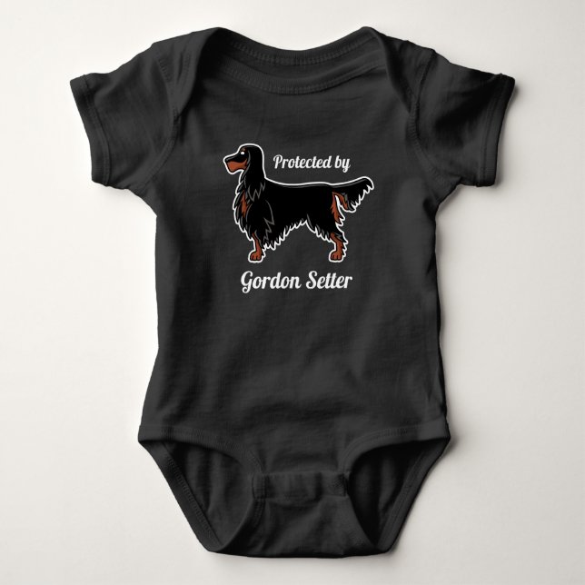 Gordon Setter Icon T Shirt (Framsida)