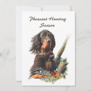 Gordon Setter Inbjudningar